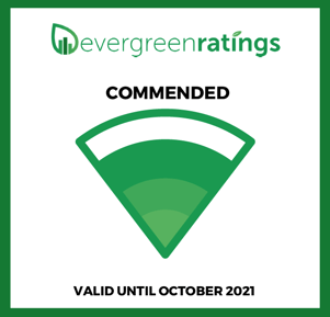 Evergreen commended rating valid until October 2021