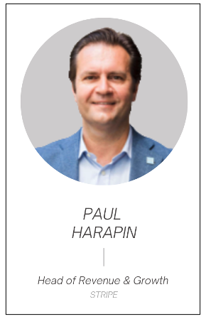 paul harapin head of revenue and growth at stripe