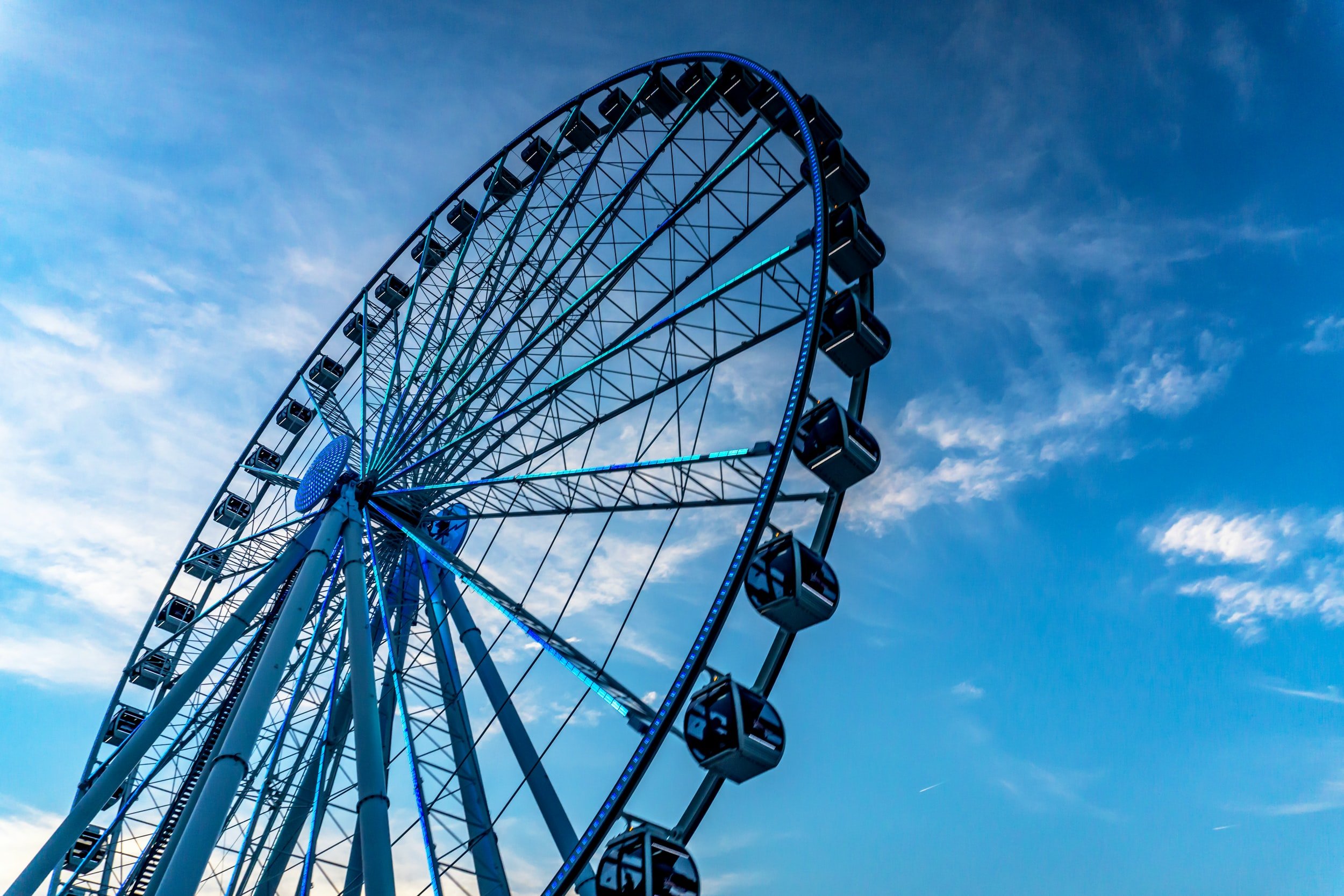 Ferris Wheel low point of view Aura Venture Capital