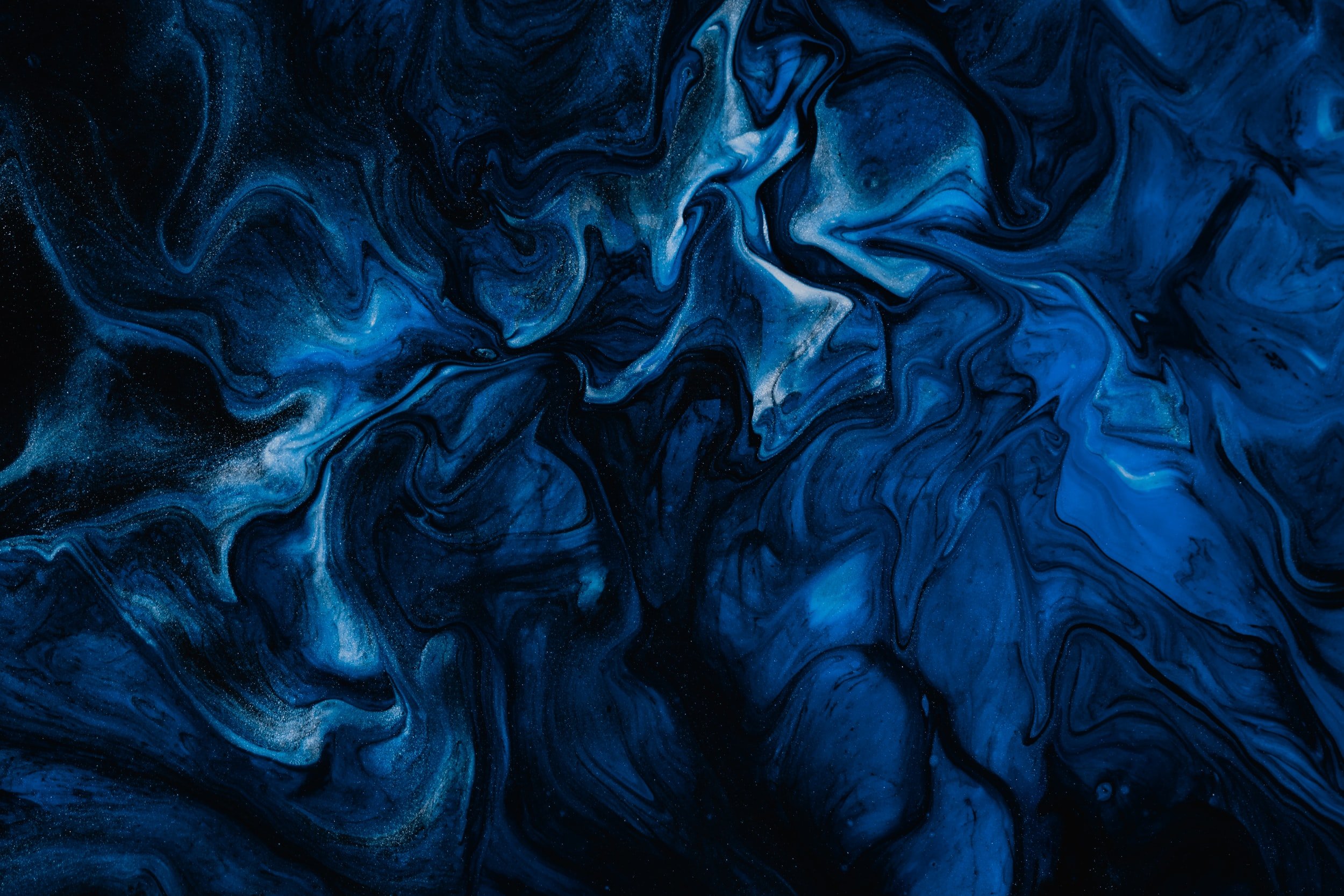 blue swirls