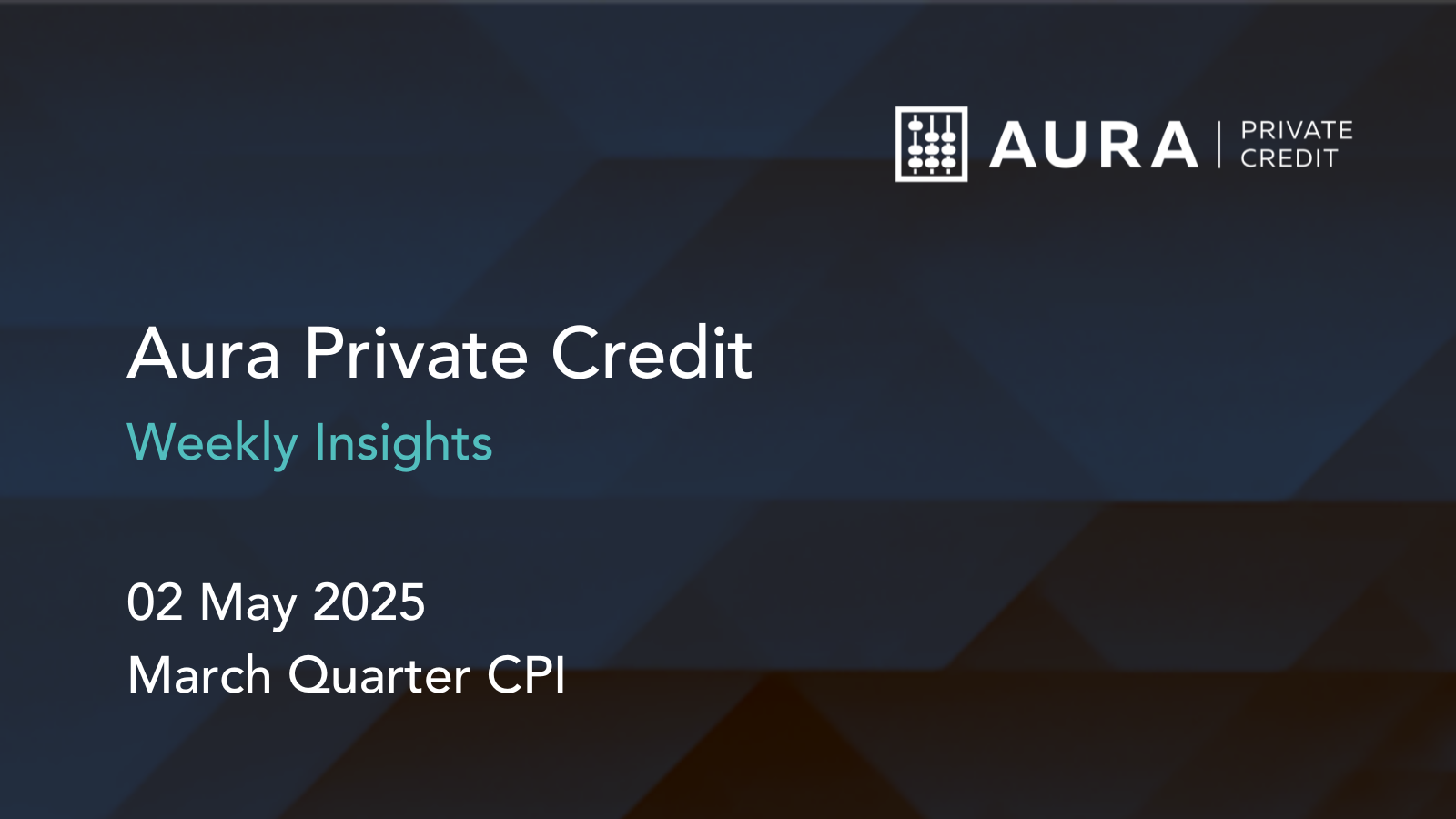 Private Credit Weekly 02 May 2025