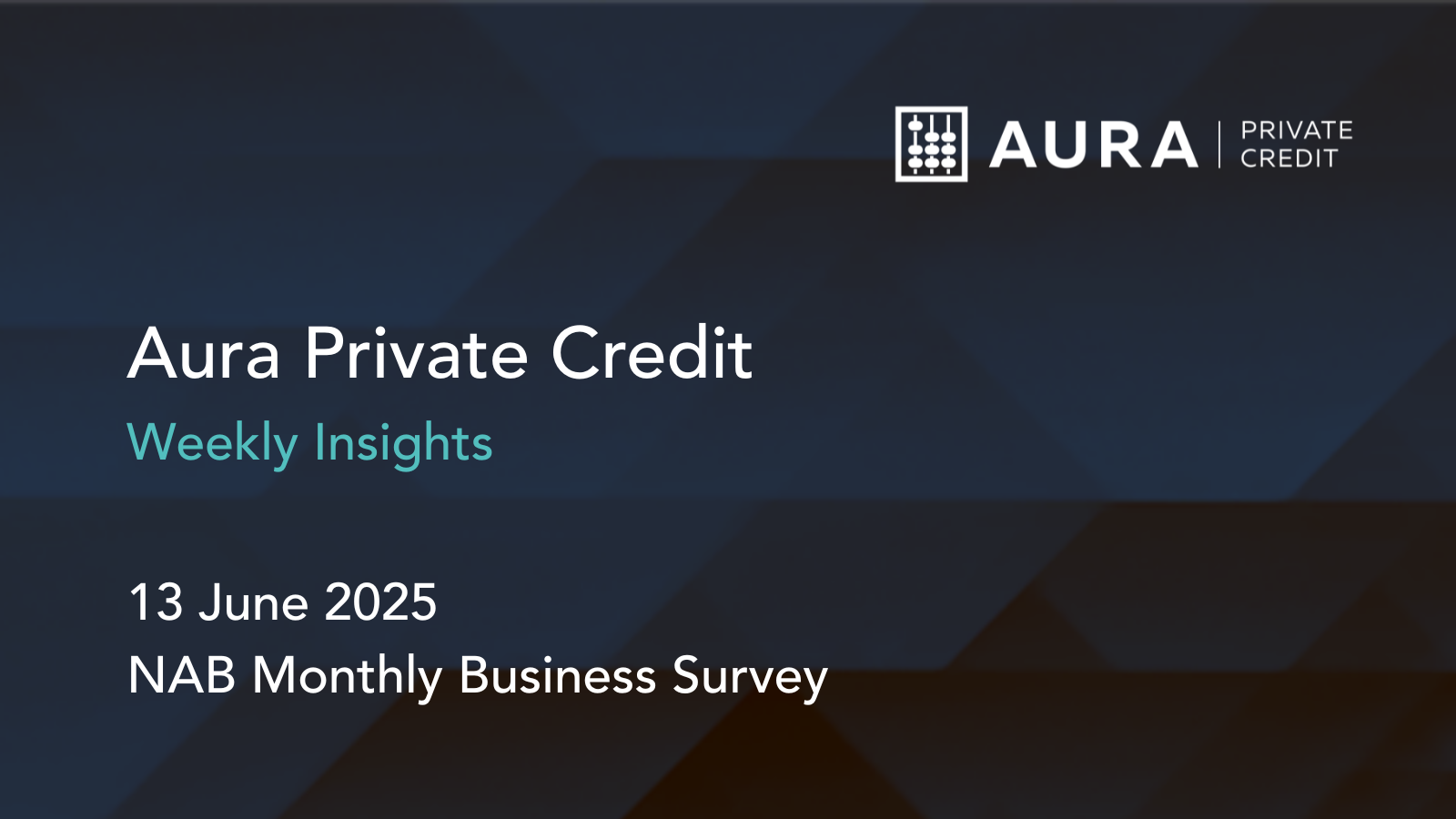 Private Credit Weekly 13 June 2025