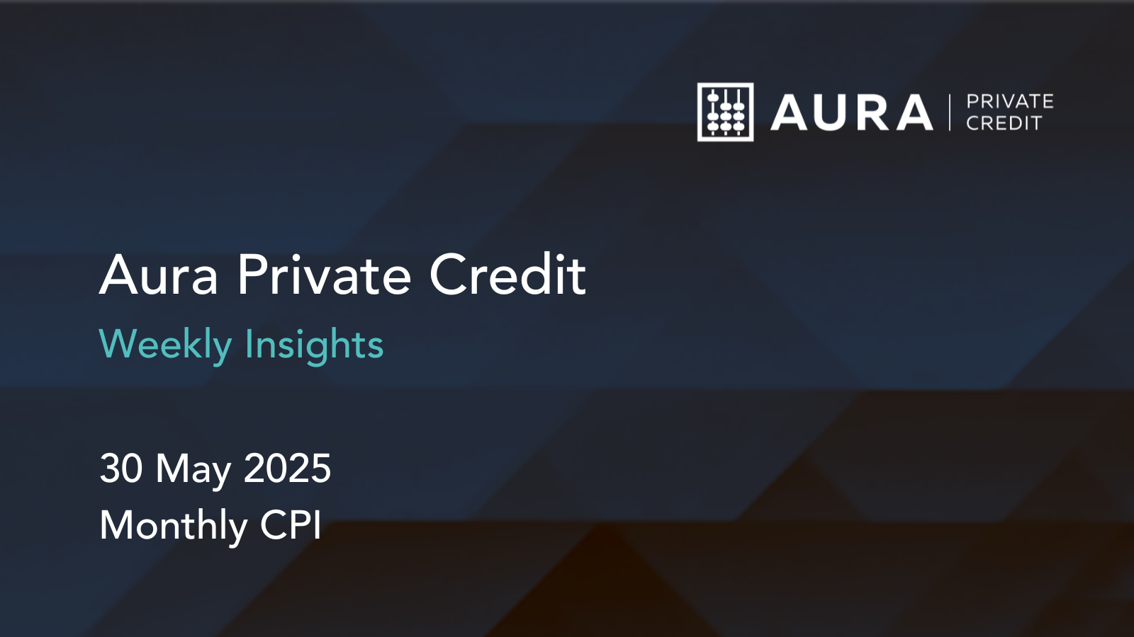 Private Credit Weekly 30 May 2025