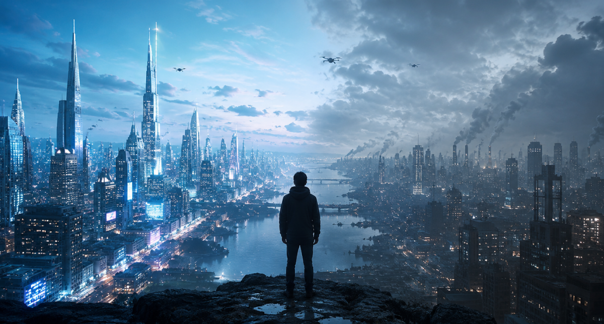contemplating utopia or dystopia
